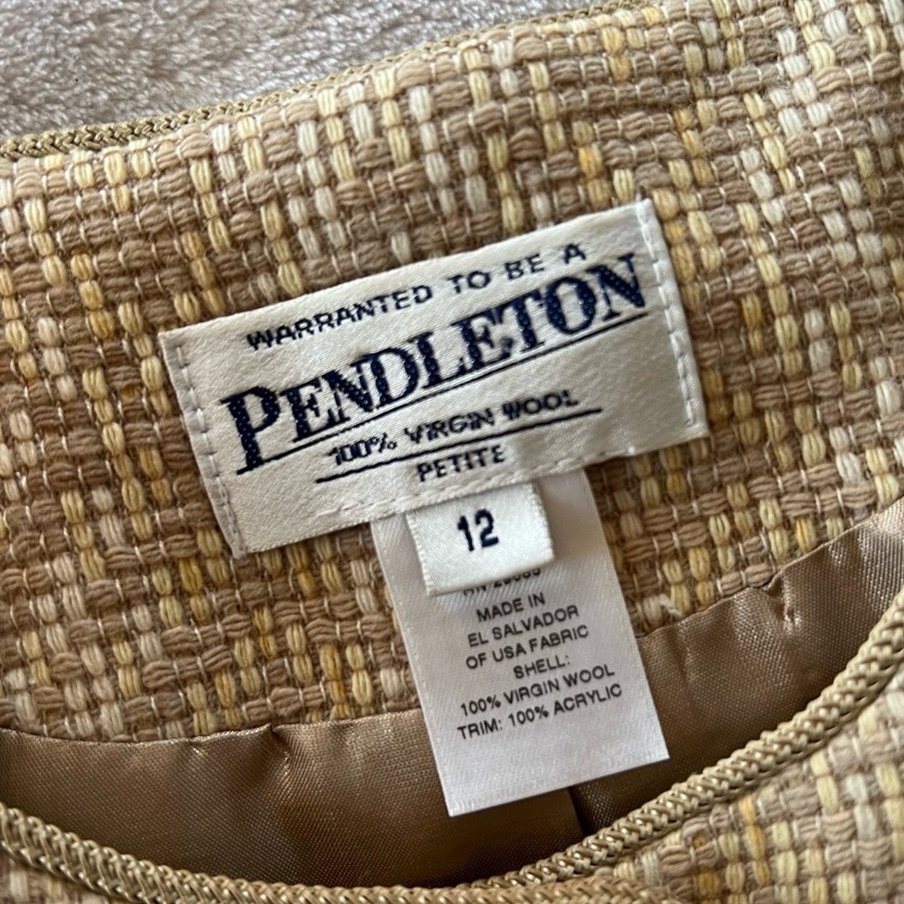 Vintage Pendleton Virgin Wool Jacket - image 4